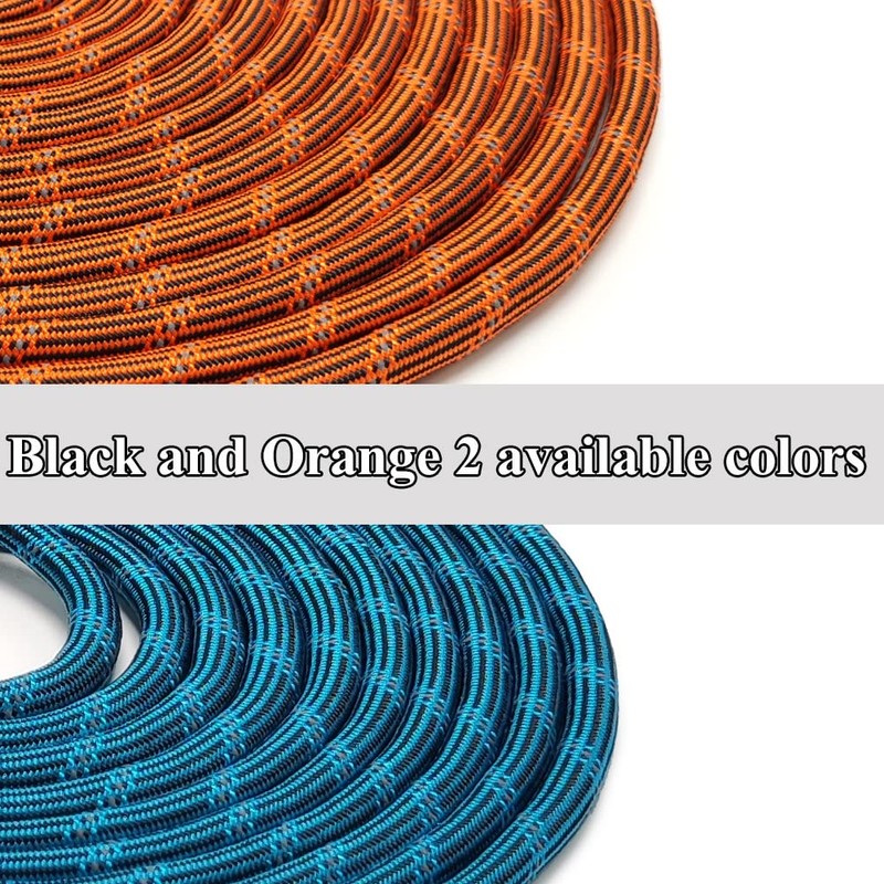 BTINESFUL 12FT 20FT 30FT Reflective Dog Tie Out for 2