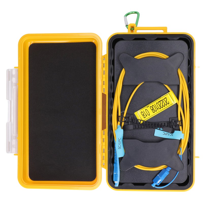 OTDR Launch Cable Box Optical Fiber Rings Dead Zone Eliminator