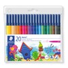 STAEDTLER 326 WP20 Noris Fibre-Tip Colouring Pens - Assorted Colours