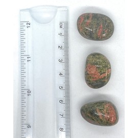 Unakite Crystal Large Tumbled Stone - 1 Pc