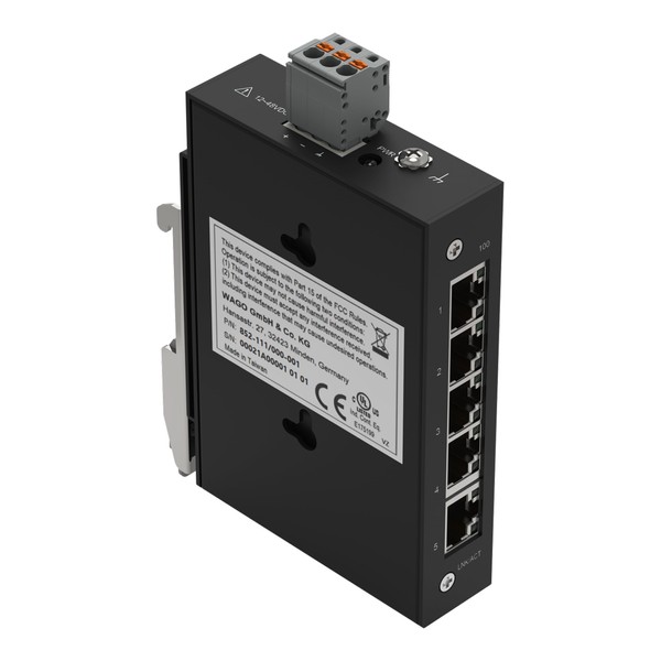 WAGO Industrial ECO Switch 852-111/000-001 | with 5 Ethernet Ports
