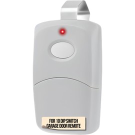 Lucrum for Linear 3089 Multicode Gate Opener Remote - 300 MHz 10 Dip Switch Garage Door Opener Replacement - Compatible with 308911 MCS308911 3060 MCS306010 3070-1 Pack