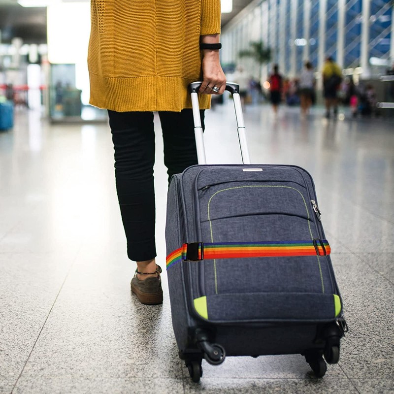 iPEAK Luggage Straps Suitcase Belts Heavy duty Adjustable Travel Bag