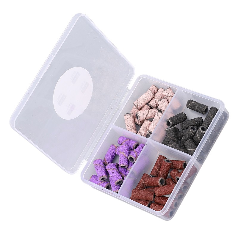 60PCS Drill Sanding Band Effective Dead Skin and Calluses Removal