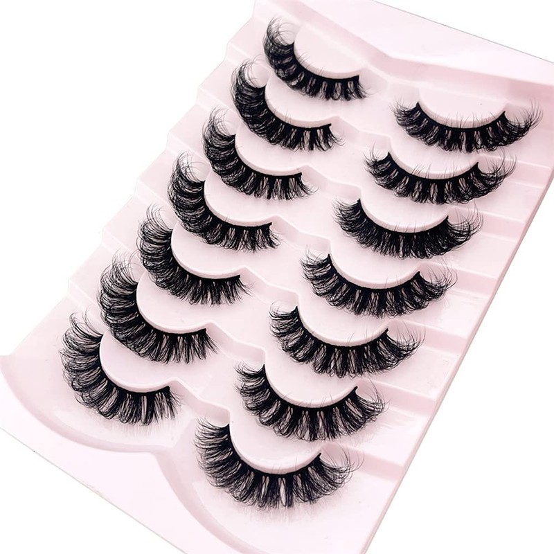 OCHILIMA Wimpern Russian Strip Lashes Natural Look Eye Lashes False