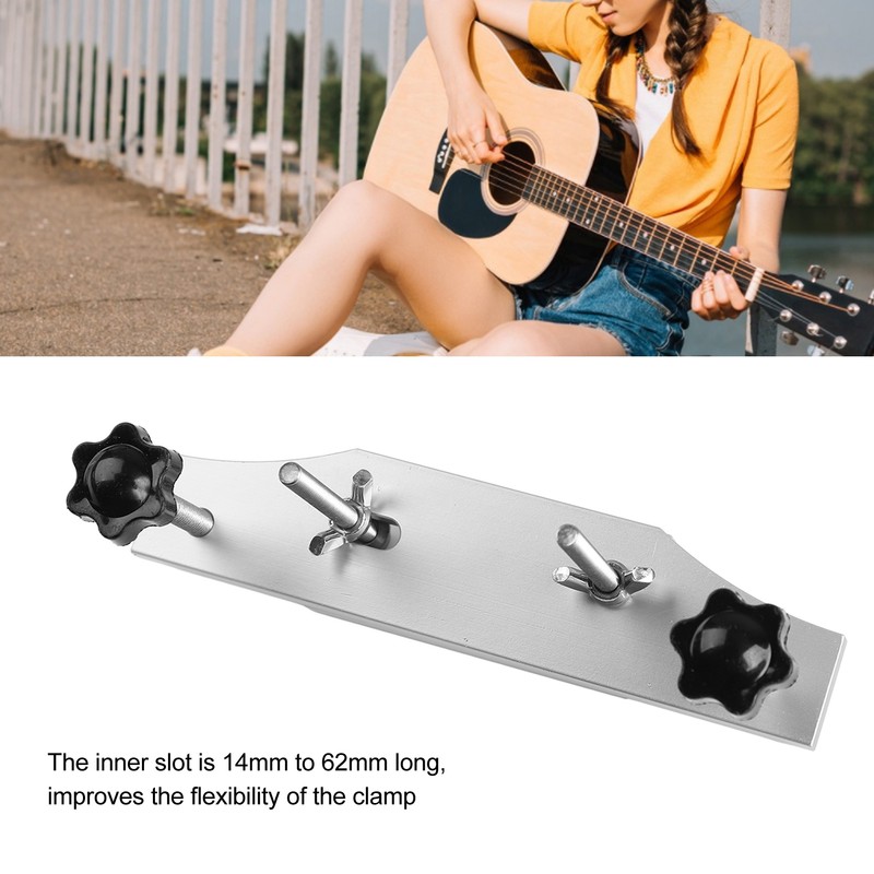 Guitar Bridge Clamp Adjustable Universal Firm Fixation Guitar Bridge Repair
