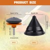 Lawn Mower Blade Sharpener - Aluminum Oxide and Steel, Efficient,