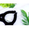 Bonnie Z. Leonardo Plush Cat Ears Headband Black