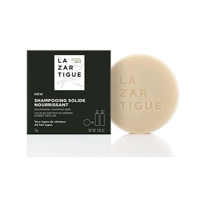 Lazartigue Nourish Solid Shampoo Sólido 75 Gr
