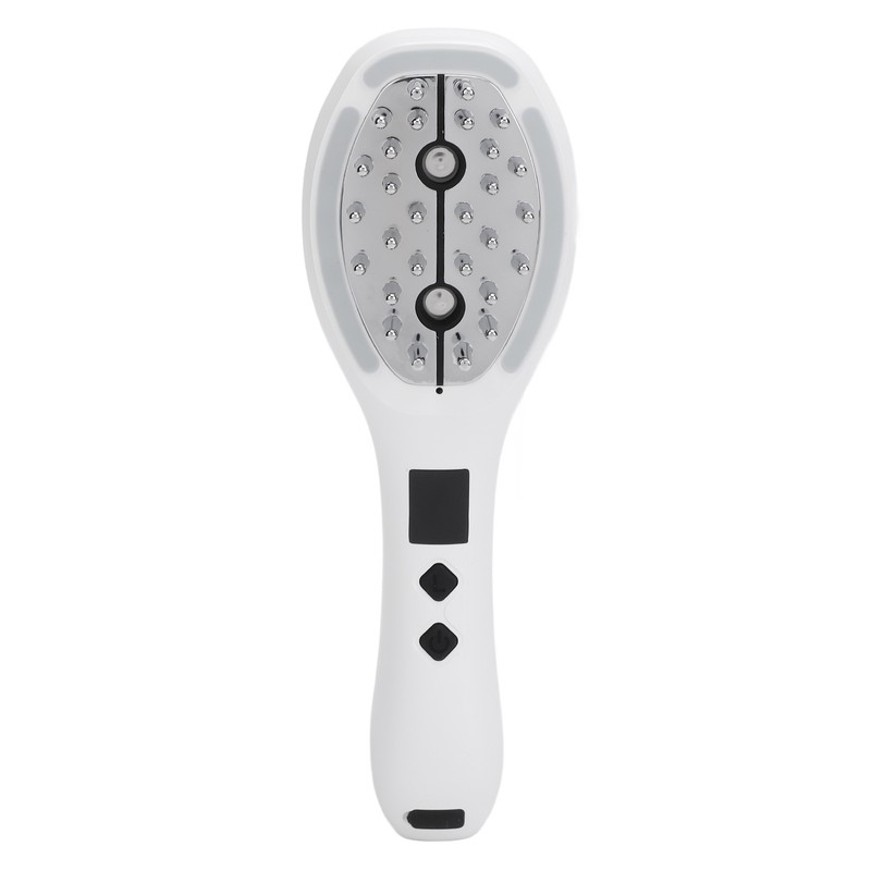 Electric Scalp Massage Brush Red Lighting Ultrasound Atomization Scalp Applicator