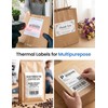 Phomemo 4x6 Shipping Labels for D421R Printer Only, 250 Labels