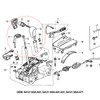 Shifter Knob Selector Assembly 54131 SDA A81 Replacement for Accord