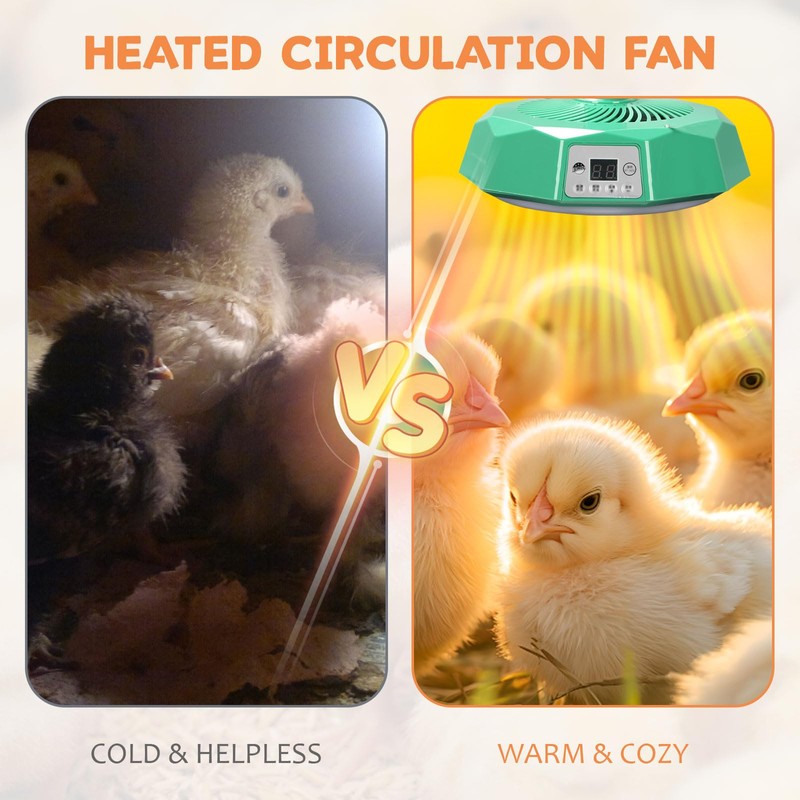 Chick Brooder Heating Plate,Brooder Heater For Chicks,500W Poultry Heat Lamp