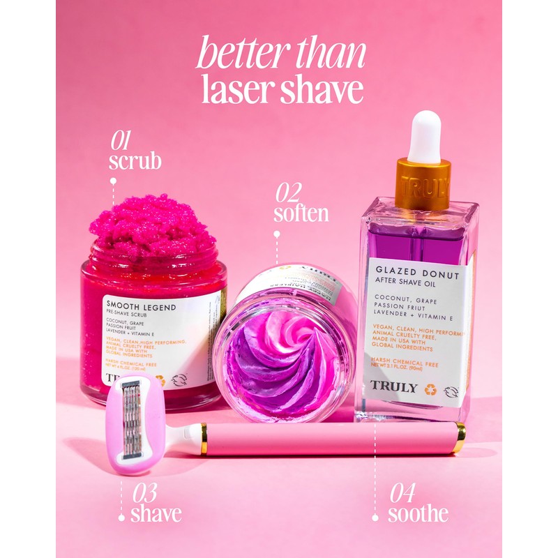 Truly Beauty Glazed Donut After Shave Oil Jumbo