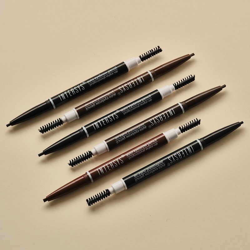 Intersys Auto Eyebrow Pencil - #01 BLACK