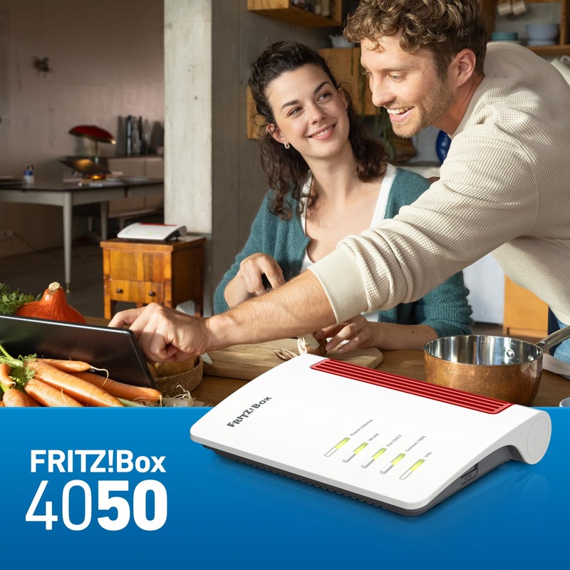 FRITZ! Box 4050 (Wi-Fi 6 Mesh Router, up to 2400