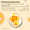 Vitamin D3 K2 Tablets | 365 Tablets | 1 Year