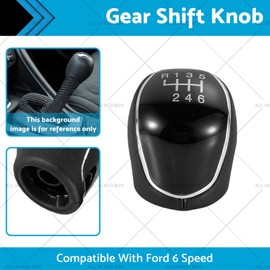 MAX COOL Manual Gear Shift Knob Suitable for Ford Ranger & Mazda BT50 Pro 2012-2018 MT 6 Speed