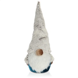 com-four® Premium Christmas Gnome for Christmas Decoration - Scandinavian Figure as Decorative Item - Swedish Gnome Stand as Table Decoration - Collectible Figure - Santa Claus with Polystyrene Body