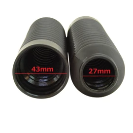 2 Ager NBR Front Fork Boots 27mm Universal Improved Cover CB125 CB50S CB125JX RG50 Gamma Wolf 50