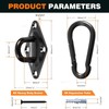 Aheucndg 1100 lb Capacity Hammock Hanging kit, 2 Pack Premium