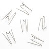 SUMERSHA 50pcs Fabric Panel Wall Wire Hooks, Stainless Steel Cubicle