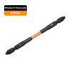sourcing map 2pcs Impact Tough Phillips Screwdriver Power Bits 6.35mm