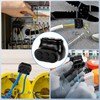 5 Pcs Insulated Wire Connectors Black Multi Cable Splice Connector
