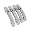 Exterior Door Handle Cover Chrome Plated Outside Door Handle Decor