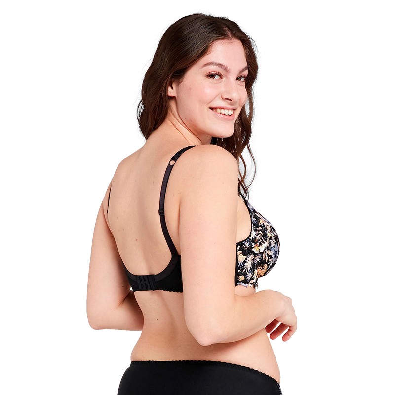 Sans Complexe Women's Arum Soutien Gorge Classique Armatures Bra, Black