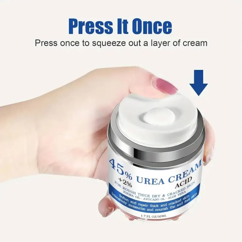 Crema Para Pies Con 45 % De Urea Y 2