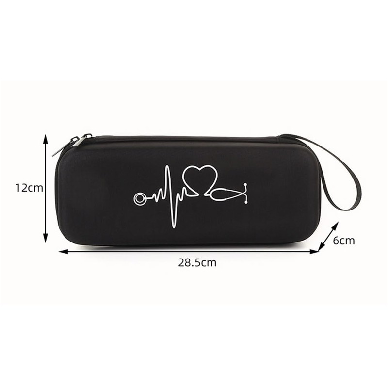 DIFEIUKI Pen Light Case, Hard 4 Penlight Pouch, Inner Pocket,