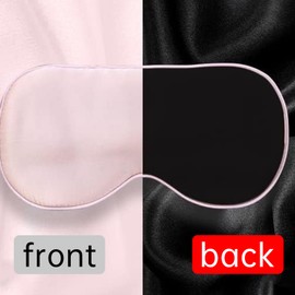 Sleeping Masks, Eye Masks, Eye Patches with Adjustable Headbands, Unisex (Pink)