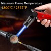DOUBFIVSY Butane Torch Lighter, 60° Rotatable Refillable Kitchen Cooking Torch