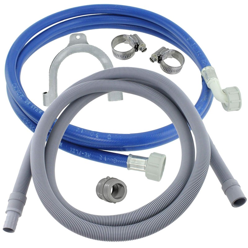 First4spares Universal Fill Water Pipe and Drain Hose Extension Kit