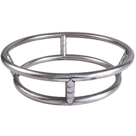Leadigol Wok Ring - Stainless Steel Rack for Gas Stove, Reversible Size Support Ring, Pot Mats and Accessories