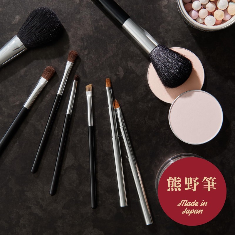 KAI Cosmetic Brush cosmeup (コスメアップ) Eyeshadow Brush L Kumano Brush