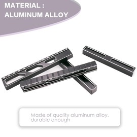 Raflot RC 4X Vehicle Measuring Tool RC Chassis Droop Gauge RC Car Ride Height Gauge RC Height Ruler Professional Universal with Scale Vehicle Measuring Tool for 1:10 Scale