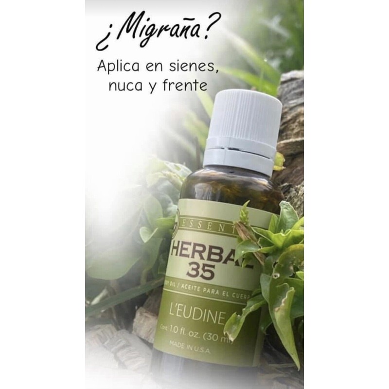 Leudine Herbal 35 Para La Migraña