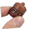 Baluue 2pcs DIY Wood Lantern Sachet for Aromatherapy Decorative Incense