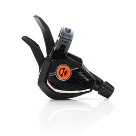 Box One Prime 9 Multi Shift Non E-Bike Shifter 1 Piece Pull Lever up to 3 Gears Per Click Bicycle Shift Lever Cable for Mountain Bike Shifters, MTB, Bicycle Gear Shifter Cycling