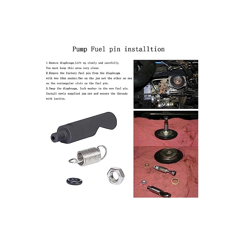 VE Pump Fuel Pin & 3200 RPM Governor Spring Kit
