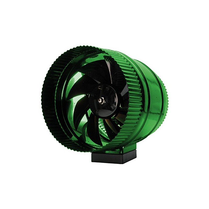 Hydrofarm Active Air ACFB6 6-Inch Booster line Fan, Stainless Steel