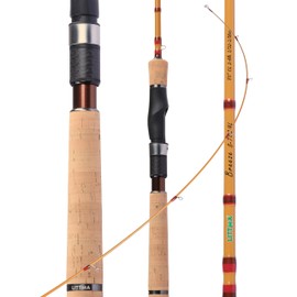 LITTMA Breeze Ultralight Fishing Rod, Fast Action 2-Piece Carbon Design, Lightweight Ultra Light Spinning Rod for Trout and Crappie, Freshwater Performance Trout Rod