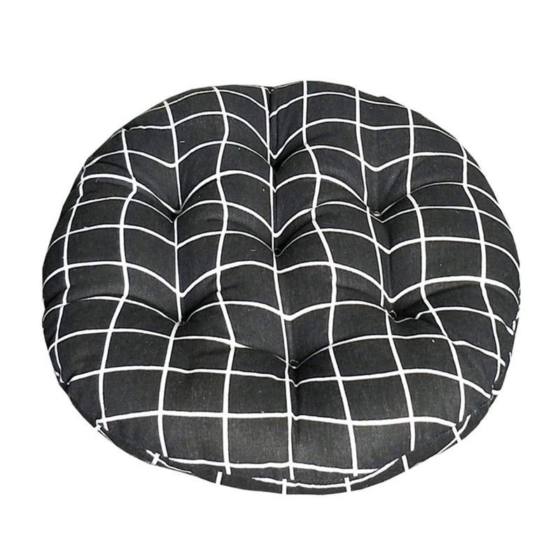 XSlive Round Chair Cushions Seat Cushion Boho Pattern Soft Thick
