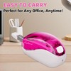 Craftinova Electric Stapler-Pink,Including 2000 Staples and 1 Staple Remover, Suitable