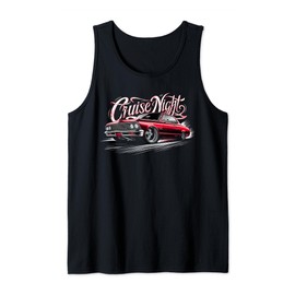 Cruise Night Low Rider Cholo Mexican Cali Car Men and Women Tank Top