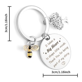 Teacher Gifts,Thank You Gift,Thank You Gifts,Thank You Teacher Gifts, Teacher Gifts for Women,Best Teacher Gifts,Gifts for Teachers Keyring,Teacher Leaving Gifts,Teacher Presents Christmas Gifts