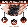 Pleoos Oil Drain Plug - 50pcs Nitrile Rubber O-Ring Set,