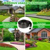 JERIA 4 Inch Tall 33 FT Garden Edging Kit with